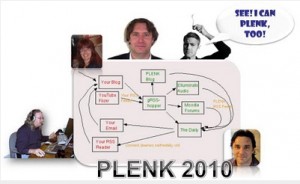 Imagen perteneciente a PLENK2010. Los "Facilitadores" del curso. 