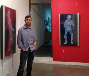 David Ortega en la galería José Rincón