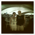 Con Jon "maddog" Hall, presidente de Linux Internacional. Campus Party 2011