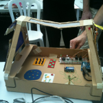 Maqueta invernadero con Arduinos, #hackathon . Campus 2011